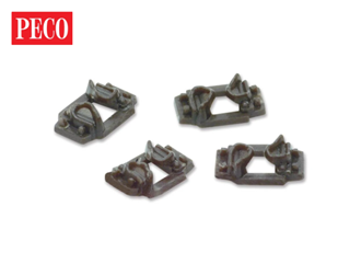 Peco IL-112 Individulay Pandrol Type Rail Fixings