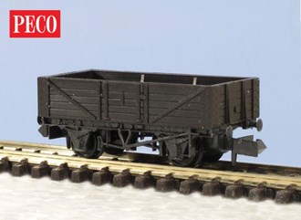 Peco KNR-40 N 5 Plank Open Wagon 10ft Wheelbase Kit