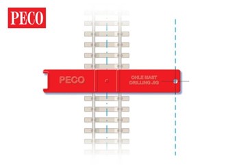 Peco LC-115 Catenery Mast Installation Jig