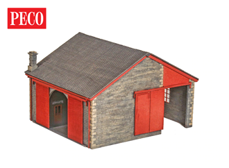 Peco LK-12102 TT GWR Goods Shed Kit