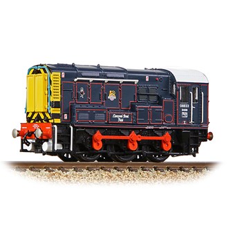 Graham Farish [N] 371-015E Class 08 08833 'Liverpool Street Pilot' BR/GER Lined Blue (Early Emblem)