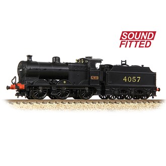 Graham Farish [N] 372-063SF MR 3835 4F with Fowler Tender 4057 in LMS Black (MR numerals)