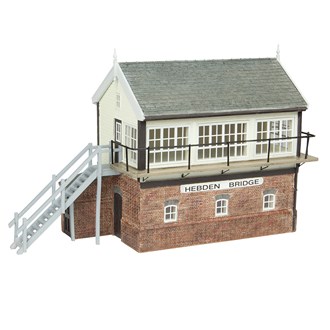 Scenecraft 44-0159 [OO] 1:76 Brick and Timber Signal Box