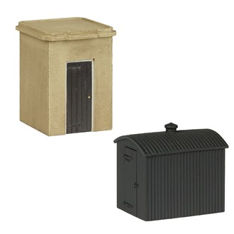 Scenecraft 44-0523 [OO] 1:76 Lineside Huts (x2)