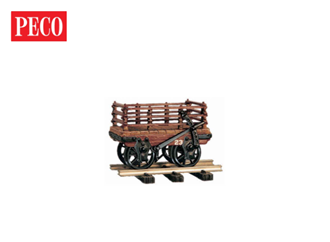 Peco OR-23 O-16.5 1Ton Slate Wagon Kit