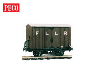 Peco OR-25 O-16.5 4 Wheel Box Van Kit