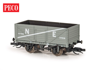 Peco TTR-7001E TT:120 7-Plank Open Wagon, NE