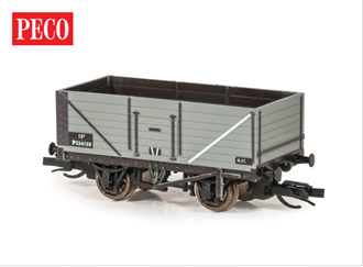 Peco TTR-7004B TT 7 Plank Open Wagon - BR