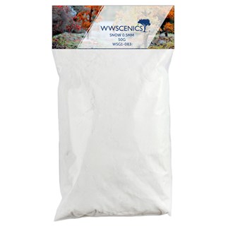 WWS Refill 500ml 0.5mm Snow - 50g Bag
