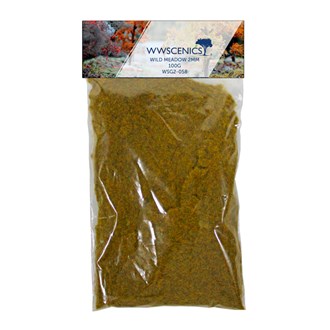 WWS Refill 1000ml 2mm Wild Meadow Static Grass - 100g Bag