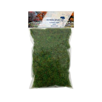 WWS Refill 1000ml 4mm Summer Static Grass - 100g Bag