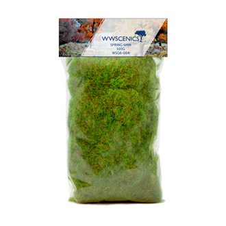 WWS Refill 1000ml 6mm Spring Static Grass - 100g Bag