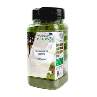 WWS 6mm Spring Static Grass - 1000ml Canister