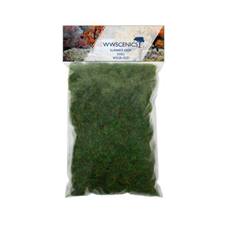 WWS Refill 1000ml 6mm Summer Static Grass - 100g Bag