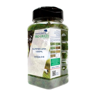 WWS 6mm Summer Static Grass - 1000ml Canister