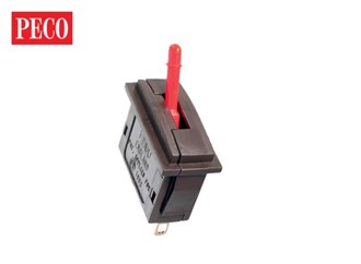 Peco PL-26R Passing Contact Switch - Red Lever