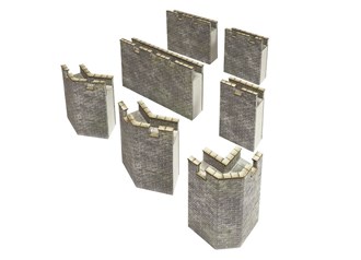Metcalfe PO293 [OO] Curtain Walls