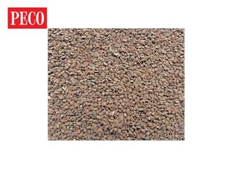 Peco PS-312 Coarse Grade - Clean Brown Stone P-Way Ballast