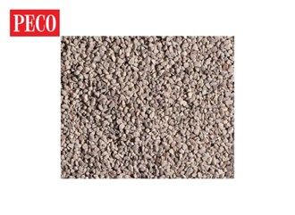 Peco PS-317 Coarse Grade - Weathered Brown Stone P-Way Ballast