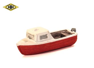 Harburn Hamlet QS402 Motorboat Red