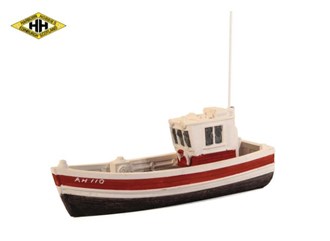 Harburn Hamlet QS410 Small Fishing Boat Rear Wheelhouse