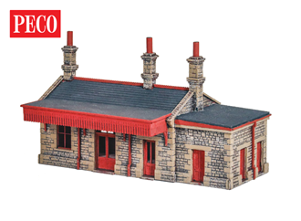 Peco LK-12101 TT Country Station Kit