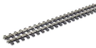 Peco SL-404 OO-9 Flexible Track with Mainline Wooden Sleeper (Code80) Narrow