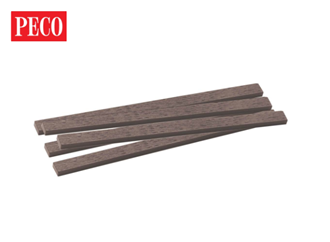 thumbnail image 2 of Peco On30 / O-16.5 Gauge Medium Radius Y Turnout – SL-E597 – Model Railway Track Kit 2 of 5