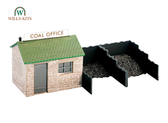 Wills SS15 OO Scenic Series Kit Coal Yard & Hut Kit