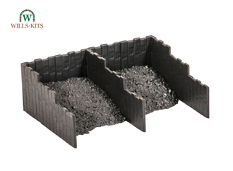 Wills SS17 OO Scenic Series Kit Coal Bunkers