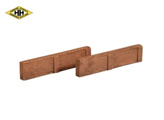 Harburn Hamlet SS300 High Brick Wall - Straight (205mm)