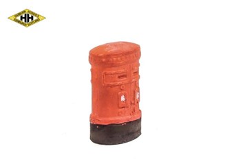 Harburn Hamlet SS347 Pillar Box with 2 Slots - Oval