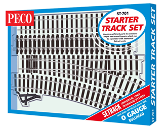 Peco ST-701 O Gauge Starter Set, Bullhead (Code124)