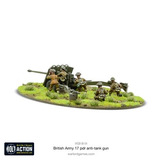 Bolt Action British Army 17 pdr Anti Tank Gun 